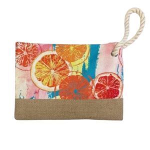 Beloved Tropical Fruit Makeup Bag NEW TAGS